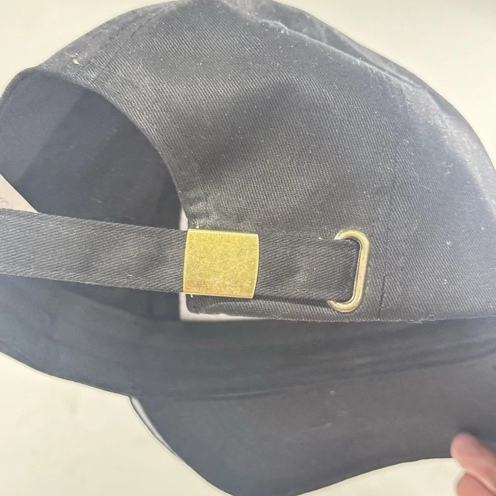 Land Rover Black Baseball Cap Adjustable Strap  New 100% Cotton